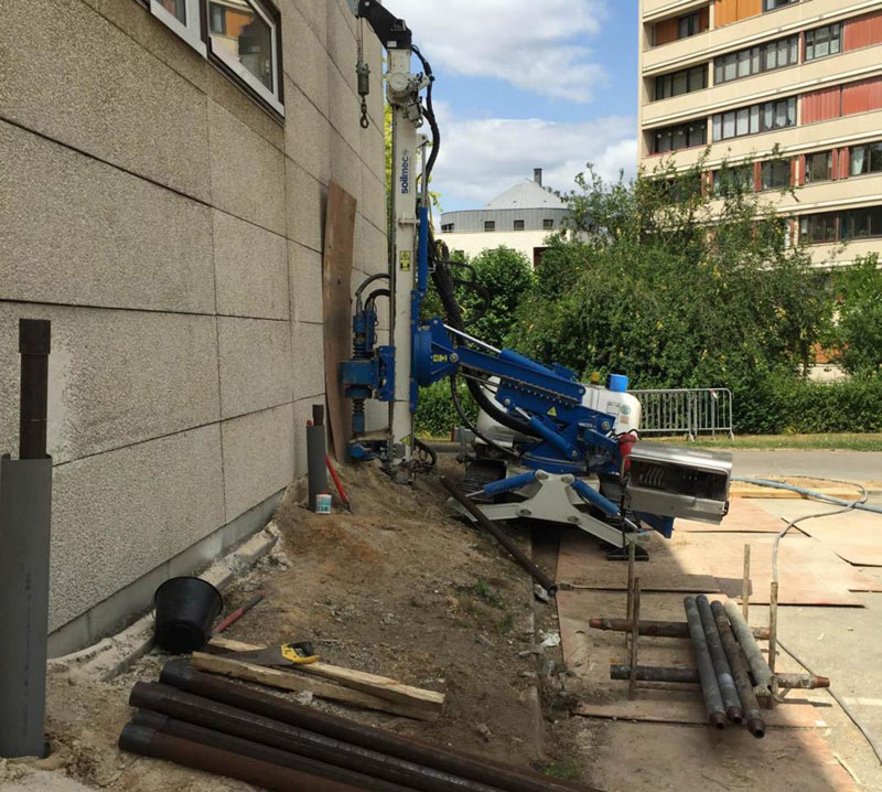 Micropieux, Rueil-Malmaison