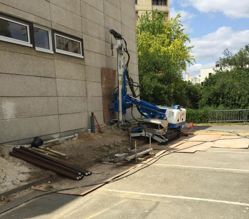 Micropieux, Nanterre